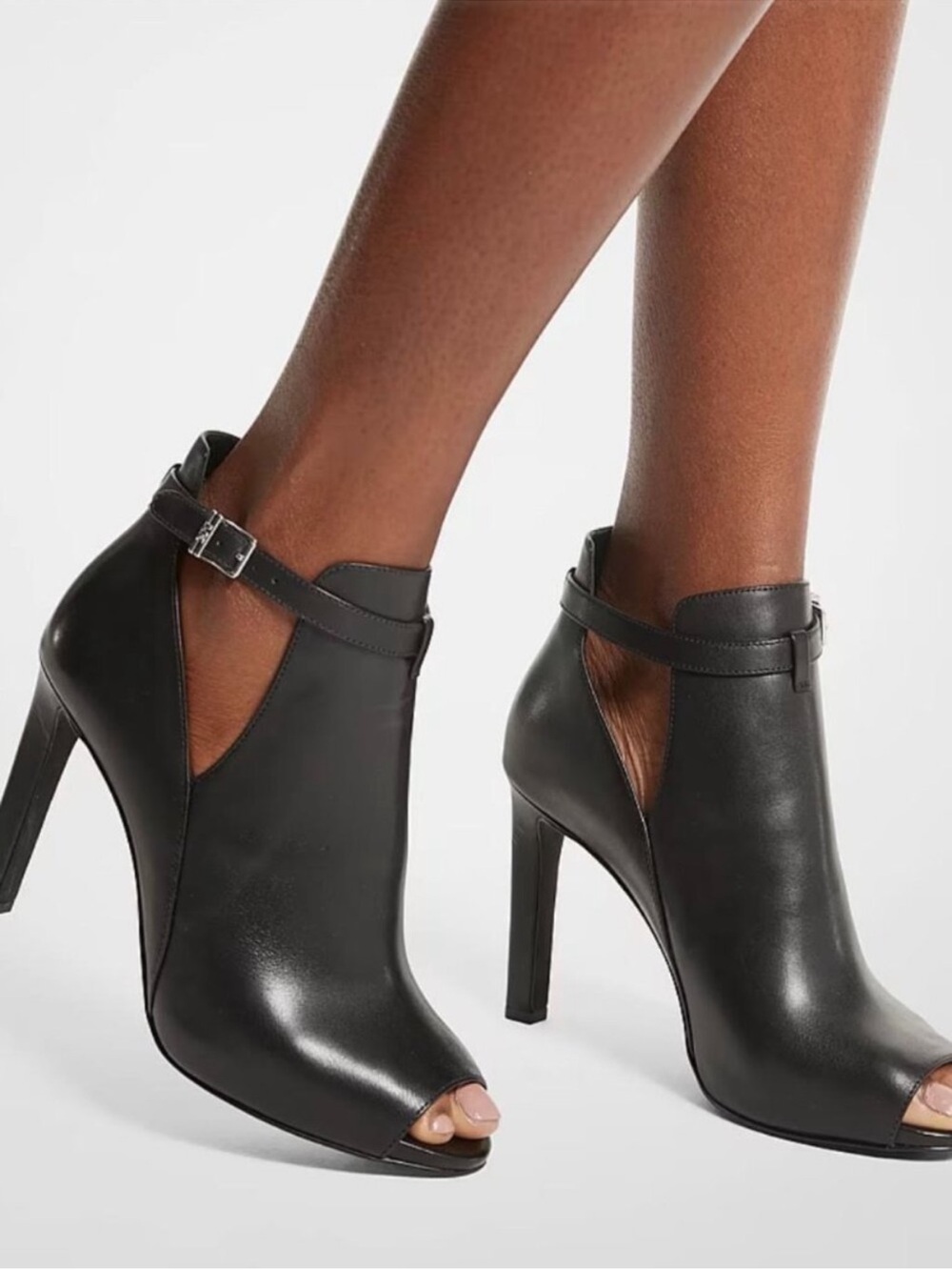Michael Kors open toe booties